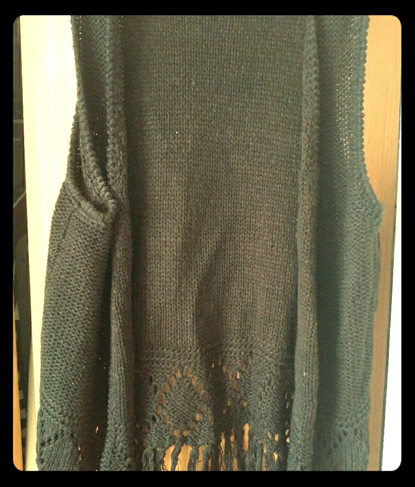 NWOT Hippy Style Fringe Vest